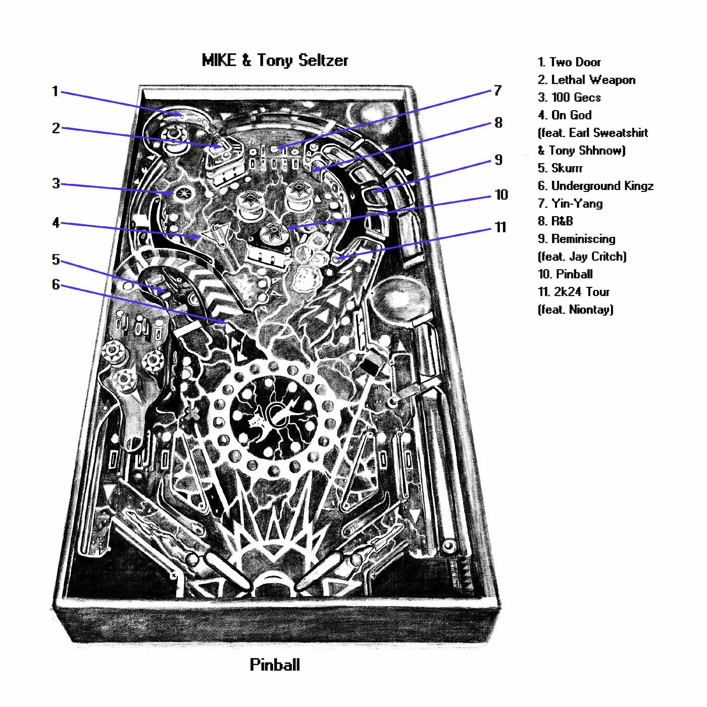 Mike & Tony Seltzer - Pinball (2xVINYL) | Mint (M) Mint (M)-