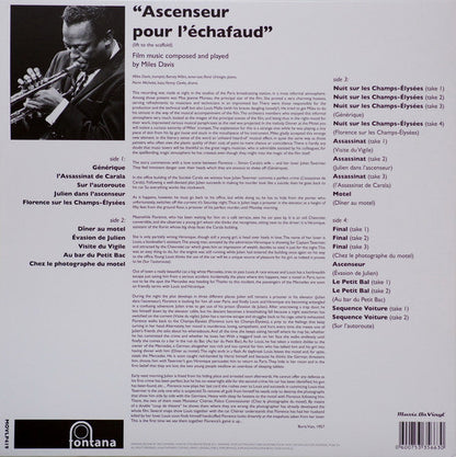 Miles Davis - Ascenseur Pour L'Échafaud (Lift To The Scaffold) | Mint (M) Mint (M)-