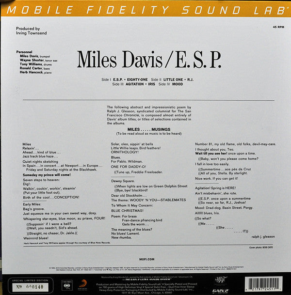 E.S.P. | Mint (M) Mint (M)-