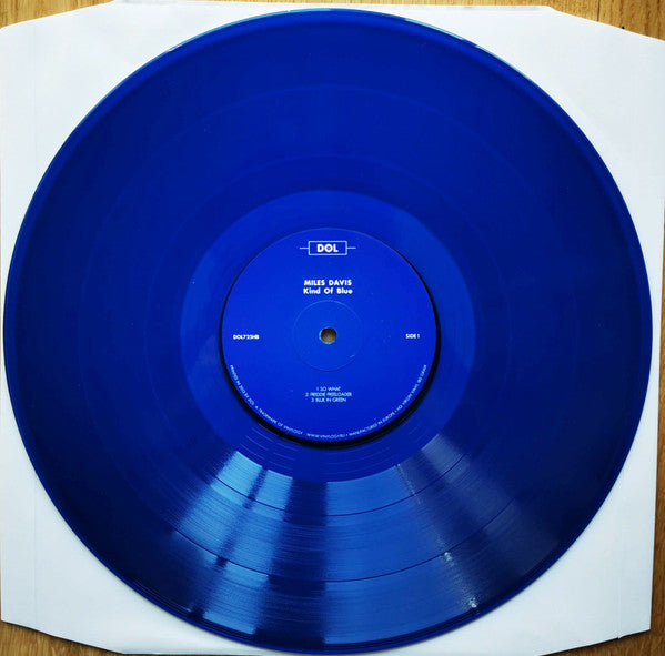 Miles Davis - Kind Of Blue (Blue Vinyl) | Mint (M) Mint (M)-