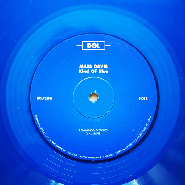 Miles Davis - Kind Of Blue (Blue Vinyl) | Mint (M) Mint (M)-