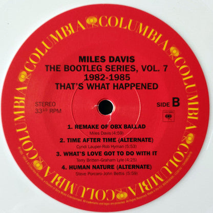 Miles Davis That's What Happened 1982-1985 (The Bootleg Series, Vol. 7) Columbia, Legacy, Sony Music 2xLP, Whi Mint (M) Mint (M)-