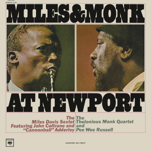 Miles Davis & Thelonious Monk - Miles & Monk At Newport (Mono Sound) | Mint (M) Mint (M)-