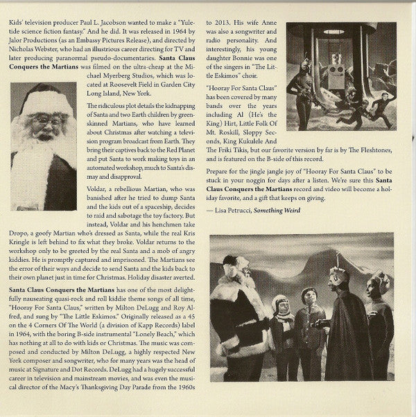 Milton DeLugg And The Little Eskimos / The Fleshto - Hooray For Santa Claus | Mint (M) Mint (M)-