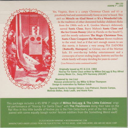 Milton DeLugg And The Little Eskimos / The Fleshto - Hooray For Santa Claus | Mint (M) Mint (M)-