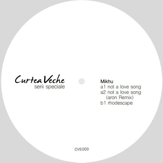 Mikhu - (PRESALE TBD) CVS009 (SILVER VINYL 12" Curtea Veche CVS009) | NEW Mint (M) Mint (M)-