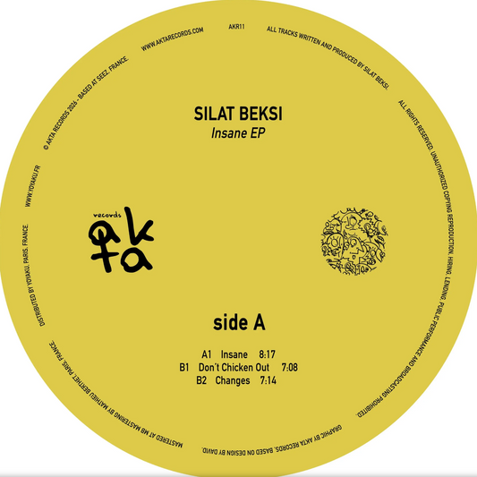 Silat Beksi - (PRESALE 7/11/26) Insane EP (VINYL) | Mint (M) Mint (M)-