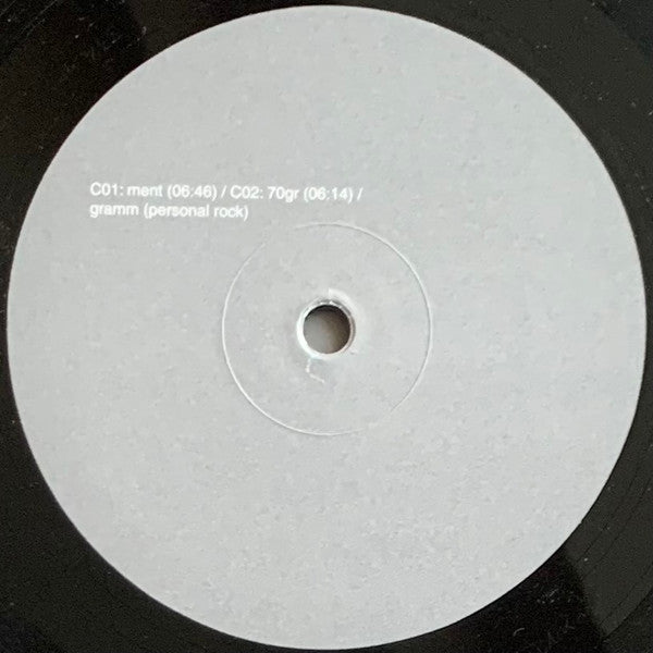 Gramm - (Personal Rock) (VINYL) | Mint (M) Mint (M)-