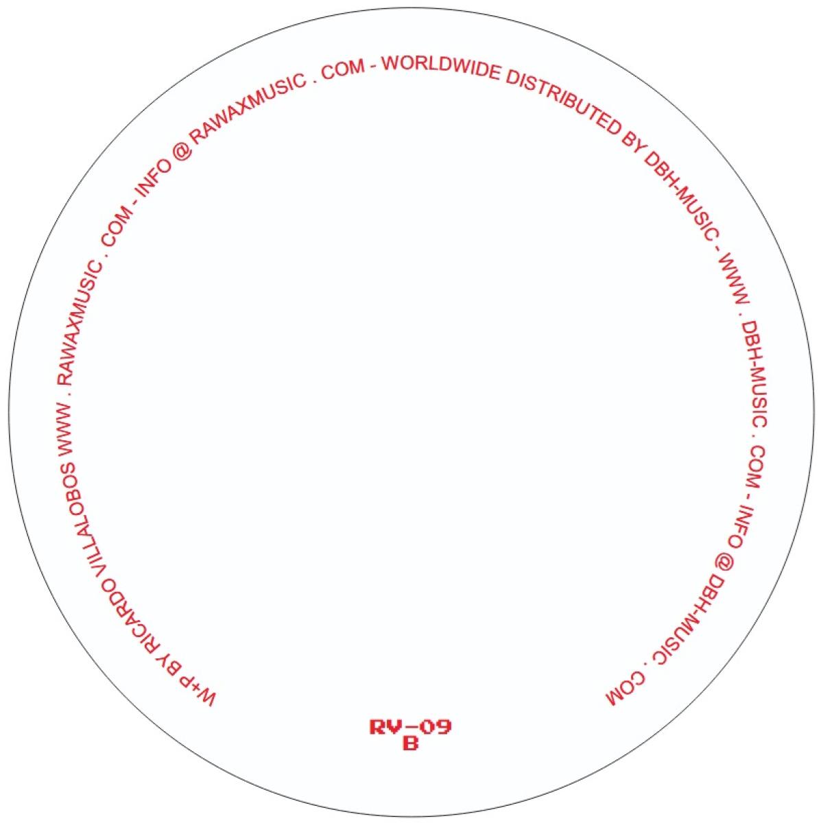 RICARDO VILLALOBOS - (PRESALE 08/10/26) WINGS (VINYL 12" Rawax RV-09 2026) | NEW-