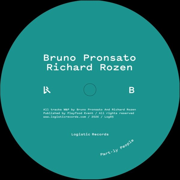 Bruno Pronsato, Richard Rozen - EP 1 (VINYL) | Mint (M) Mint (M)-