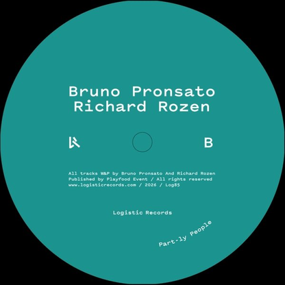Bruno Pronsato, Richard Rozen - EP 1 (VINYL) | Mint (M) Mint (M)-
