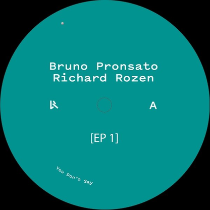 Bruno Pronsato, Richard Rozen - EP 1 (VINYL) | Mint (M) Mint (M)-