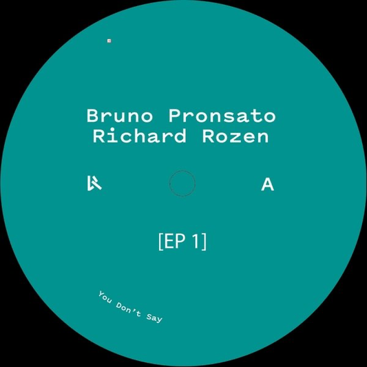 Bruno Pronsato, Richard Rozen - EP 1 (VINYL) | Mint (M) Mint (M)-