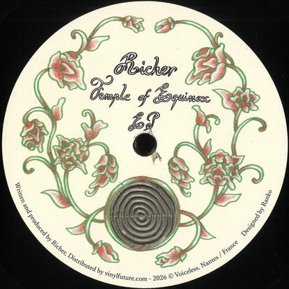 Richer - (PRESALE TBD) Temple Of Esquinox EP (VINYL 12" Voiceless VLS14) | NEW Mint (M) Mint (M)-