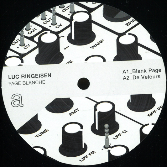Luc Ringeisen - Page Blanche (2xVINYL) | Mint (M) Mint (M)-