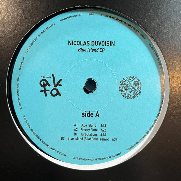 Nicolas Duvoisin - Blue Island EP (VINYL) | Mint (M) Generic-