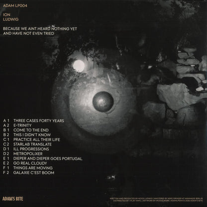 Ion Ludwig - Because We Aint Heard Nothing Yet And Have Not Even Tried (VINYL 3xLP Adams Bite ADAMLP04) | NEW Mint (M) Mint (M)-