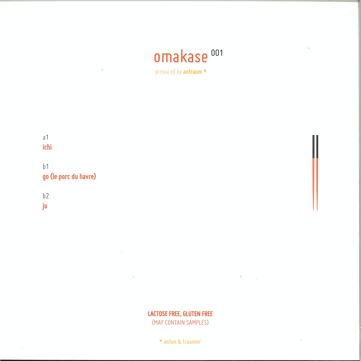 Traumer, antraum - (PRESALE 9/7/26) Omakase 001 (2026 Repress) (VINYL) |-