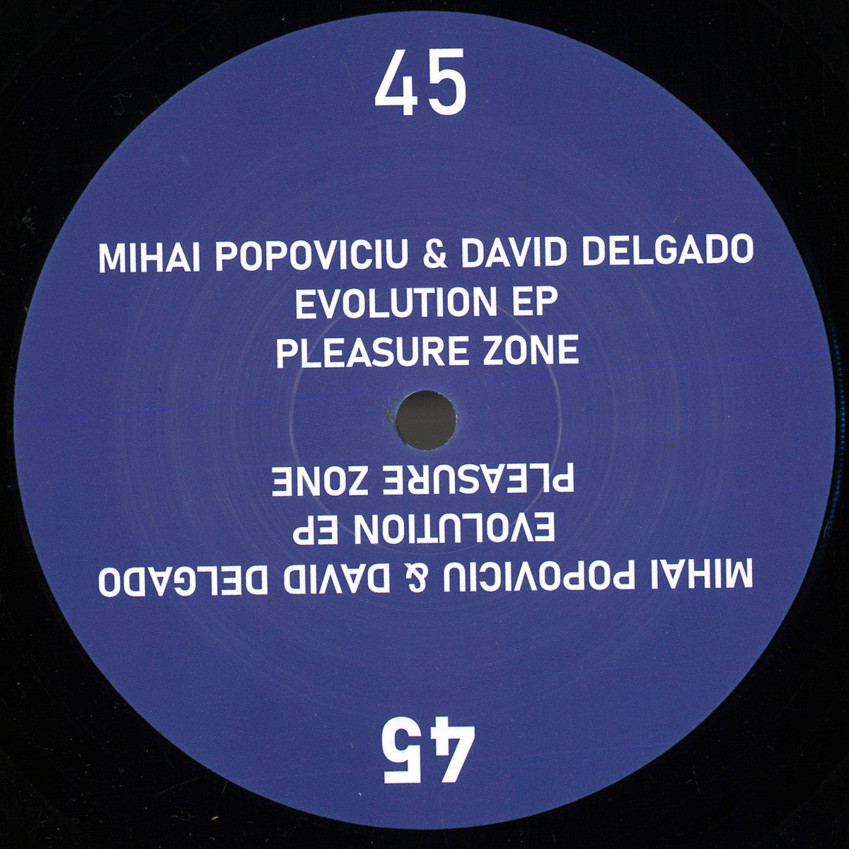 Mihai Popoviciu & David Delgado - Evolution (VINYL 12" Pleasure Zone PLZ045 2025) | NEW-