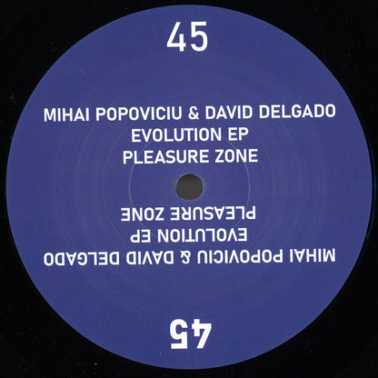 Mihai Popoviciu & David Delgado - Evolution (VINYL 12" Pleasure Zone PLZ045 2025) | NEW-