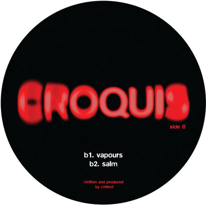 r.hitect - (PRESALE TBD) Avono EP (VINYL 12" Croquis CRQS001) | NEW Mint (M) Mint (M)-