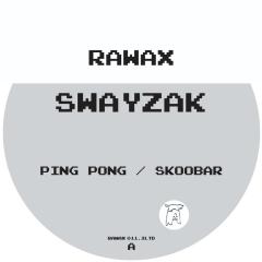 SWAYZAK - (PRESALE 6/19/26) Ping Pong / Skoobar (VINYL 12") | Mint (M) Mint (M)-