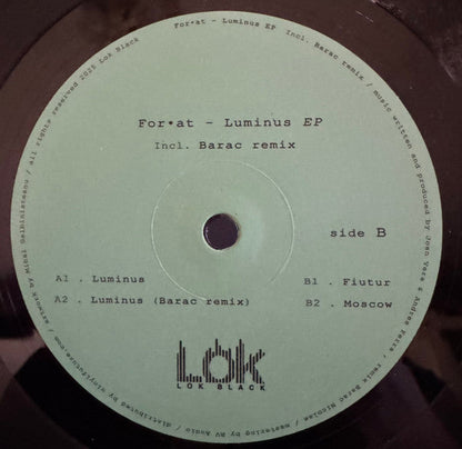Luminus EP (VINYL)(BARAC RMX) | Mint (M) Mint (M)-