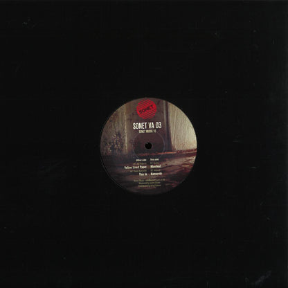 Sonet VA 03 (VINYL 12") | Mint (M) Mint (M)-