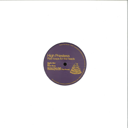 High Priestess - (PRESALE 08/07/26) Raw Loops for the Head (VINYL 12" Royston Park RPR001) | NEW Mint (M) Mint (M)-