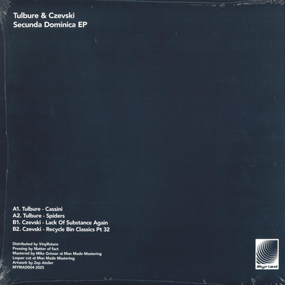 Tulbure & Czevski - Secunda Dominica EP (VINYL 12") | Mint (M) Mint (M)-
