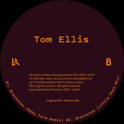 Tom Ellis, Baby Ford - (PRESALE 9/24/26) Brainstew (VINYL) | Mint (M) Mint (M)-
