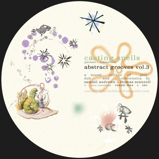 Casting Spells - Abstract Grooves Vol. 3 (VINYL 12" Tackle Audio AGV003) |-