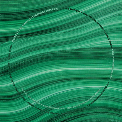 Elia Nafzger & Axel Pineau present Lizard & Snake - (PRESALE TBD) The Malachite Box (VINYL 12" RESPECT THE CRAFT. ENTERPRISES RTCE07) | NEW-