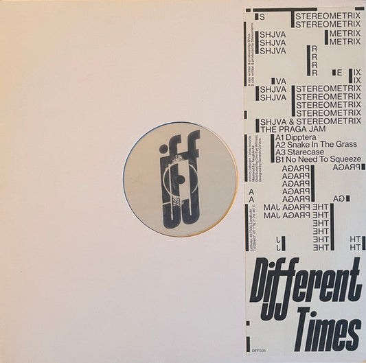 Shjva, Stereometrix – The Praga Jam (VINYL) | Mint (M) Mint (M)-