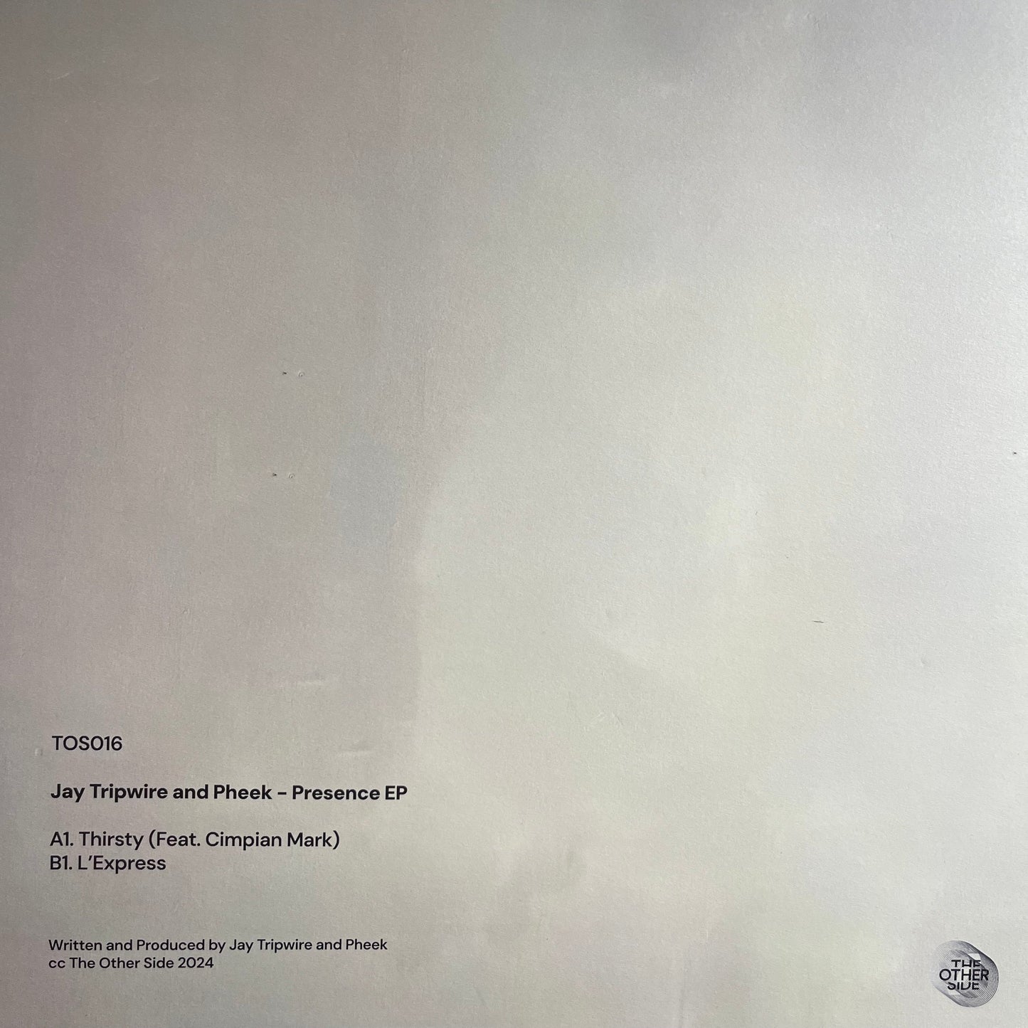 The Presence Ep (VINYL) | Mint (M) Mint (M)-