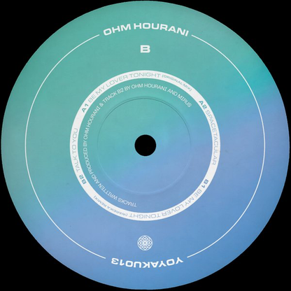 Ohm Hourani - YOYAKU 013 (VINYL) | Mint (M) Mint (M)-