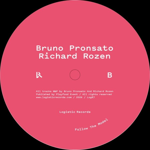 Bruno Pronsato, Richard Rozen - (PRESALE 9/7/26) EP 2 (VINYL) | Mint (M) Mint (M)-