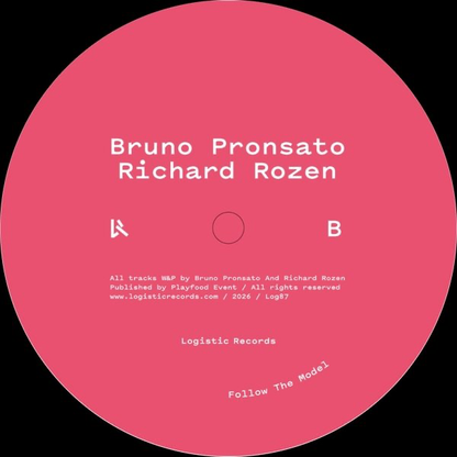 Bruno Pronsato, Richard Rozen - (PRESALE 9/7/26) EP 2 (VINYL) | Mint (M) Mint (M)-