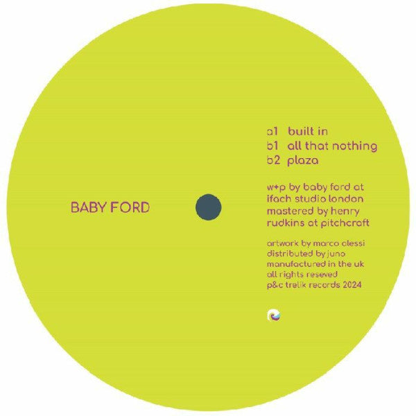 Baby Ford - Built In (VINYL) | Mint (M) Generic-
