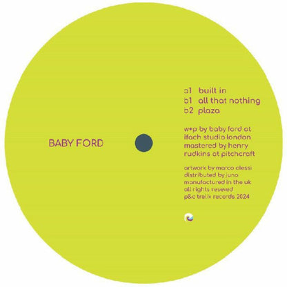 Baby Ford - Built In (VINYL) | Mint (M) Generic-