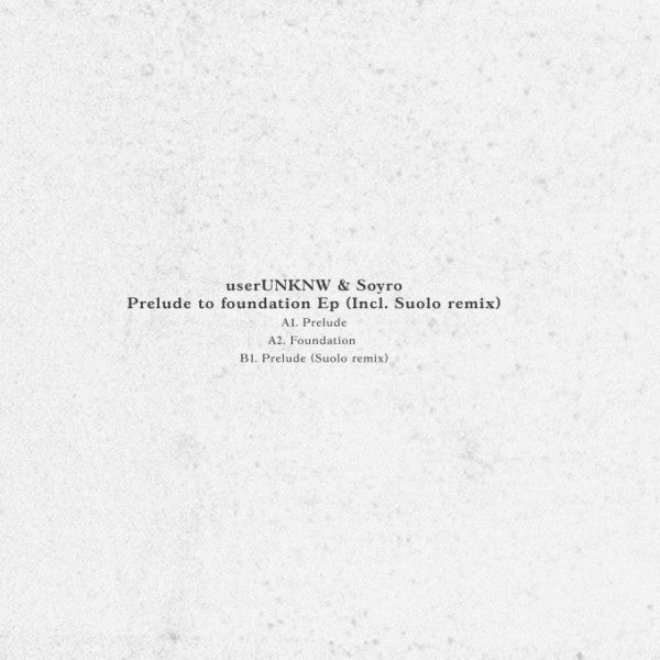 Prelude To Foundation Ep | Mint (M) Mint (M)-