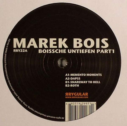 Marek Bois - Boissche Untiefen Part1 (VINYL) | Near Mint (NM) Generic-