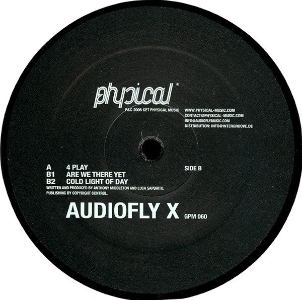 Audiofly - 4 Play E.P. (VINYL) | Near Mint (NM) Generic-