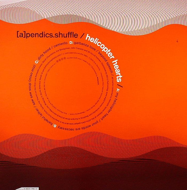 [a]pendics.shuffle - Helicopter Hearts | Near Mint (NM) Excellent (EX)-