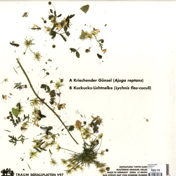 Dominik Eulberg - Herbarium | Very Good Plus (VG+)-