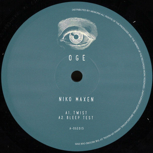 Niko Maxen Untitled 12" Mint (M) Generic-