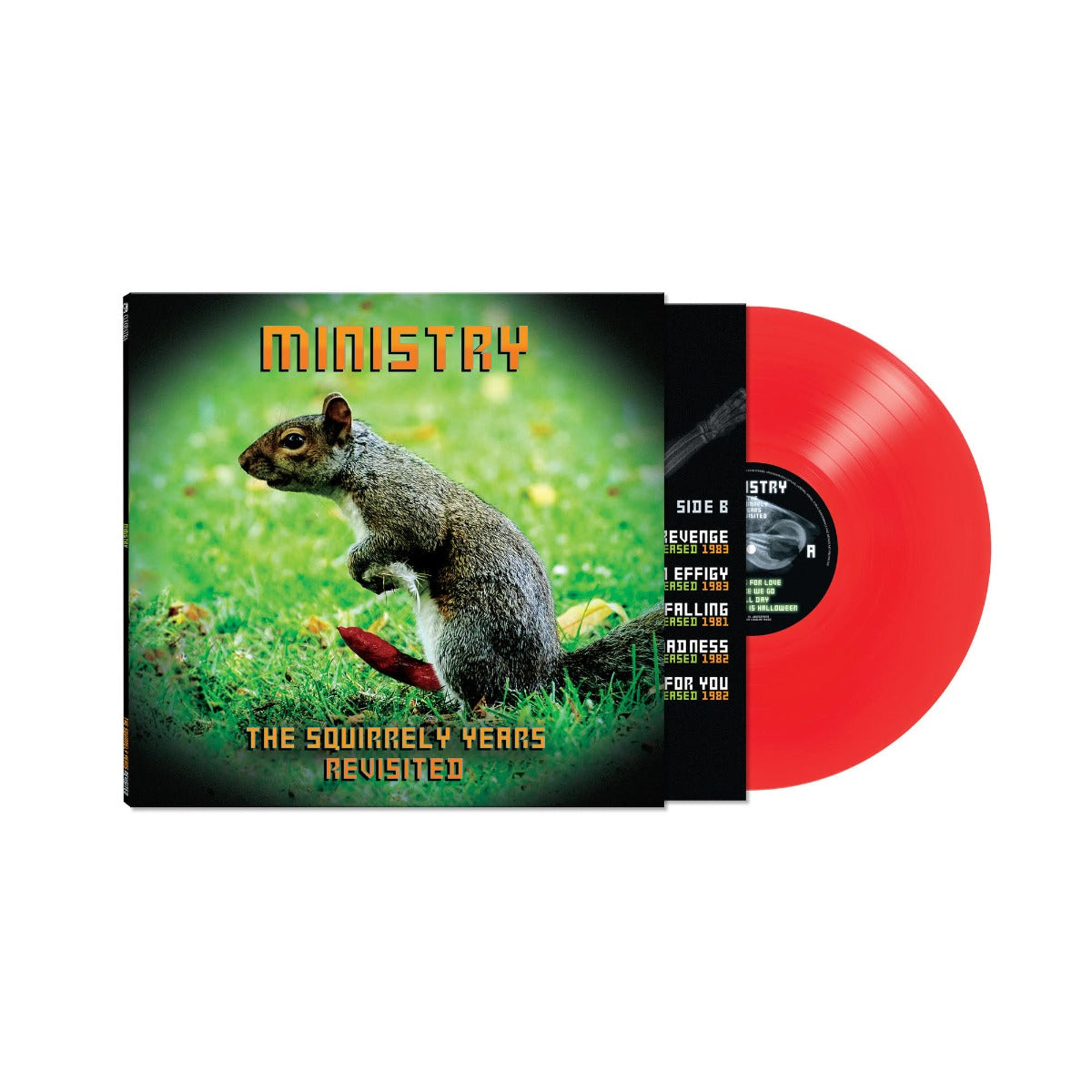Ministry - The Squirrely Years Revisited (Color Vinyl) (Red) | Mint (M) Mint (M)-