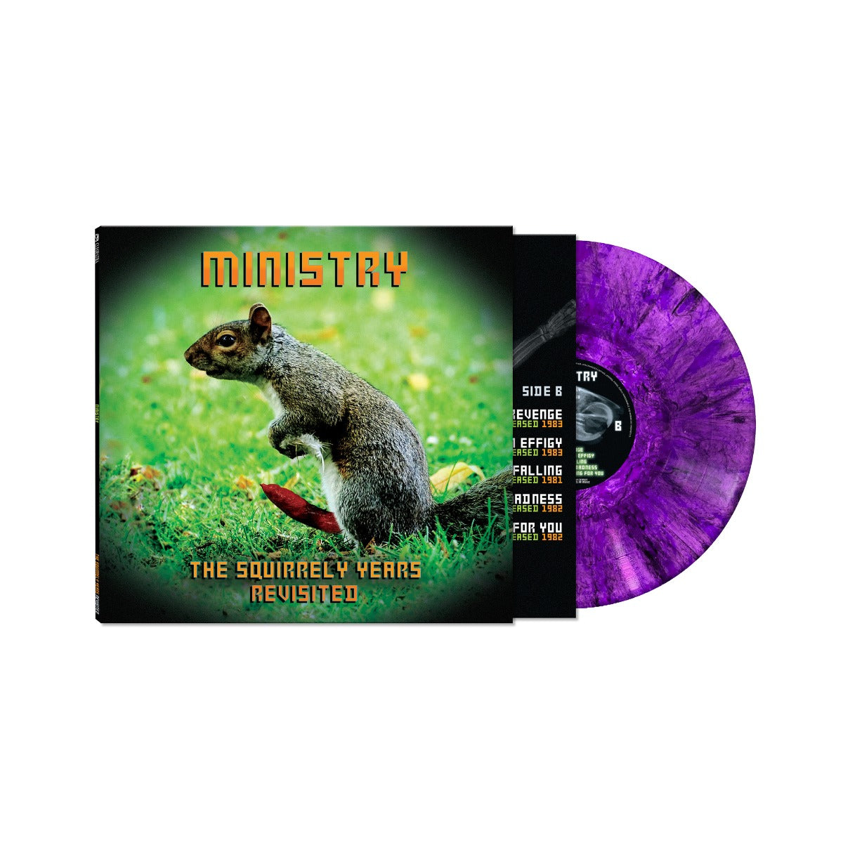 Ministry - The Squirrely Years Revisited (Purple Marble VINYL) | Mint (M) Mint (M)-