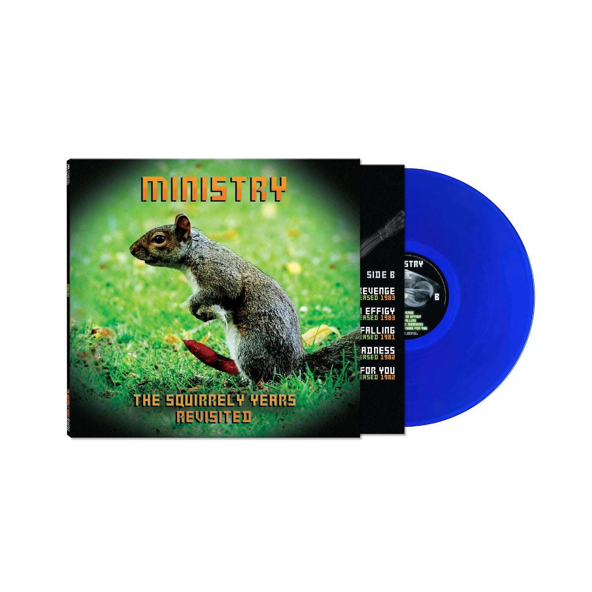 Ministry - The Squirrely Years Revisited (Translucent Blue VINYL) | Mint (M) Mint (M)-