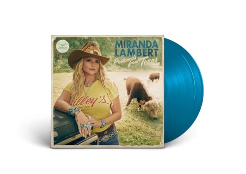 Miranda Lambert - Postcards from Texas [Sea Blue 2 LP] | Mint (M) Mint (M)-